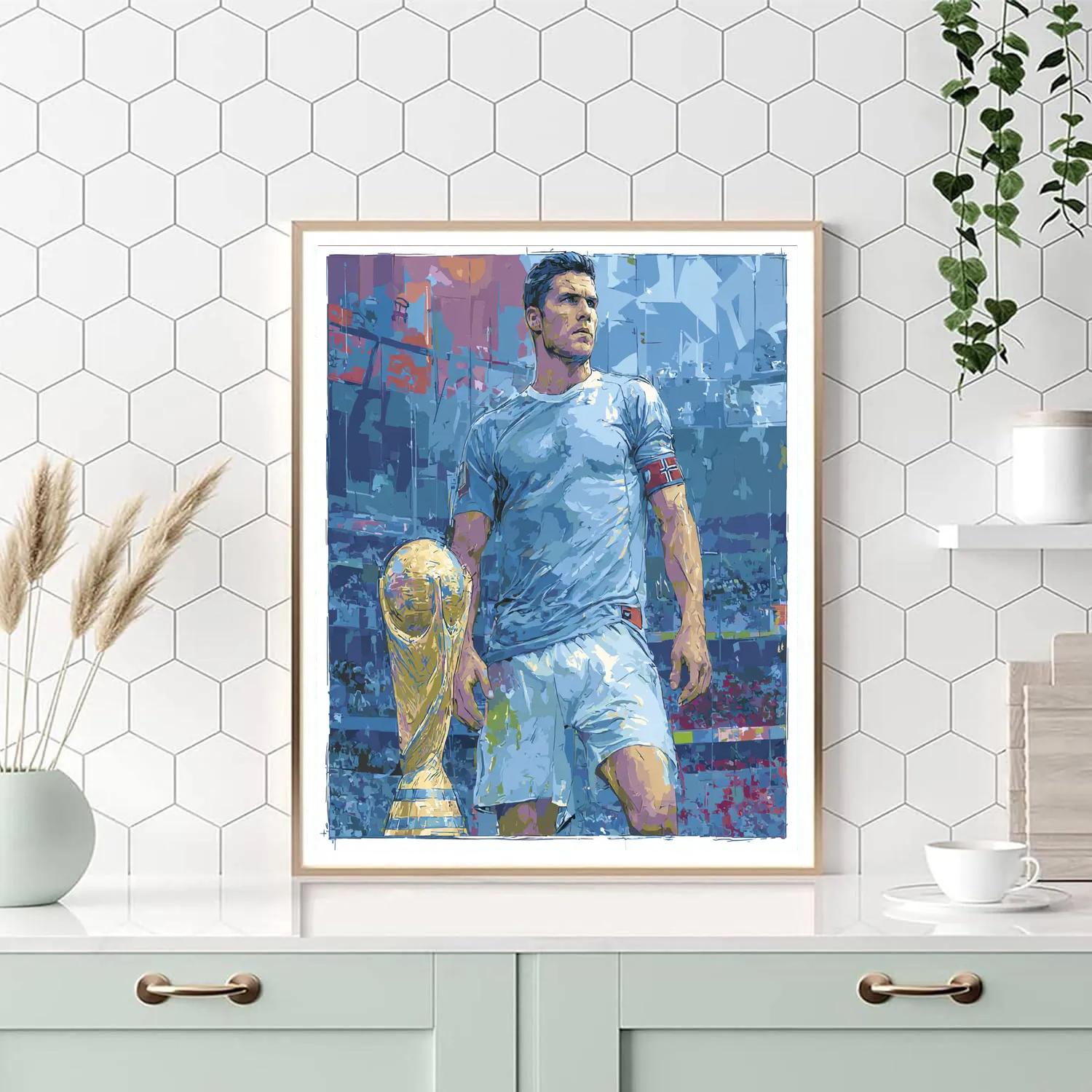 Fifa 2026 Haaland Ice Paint by numbers art