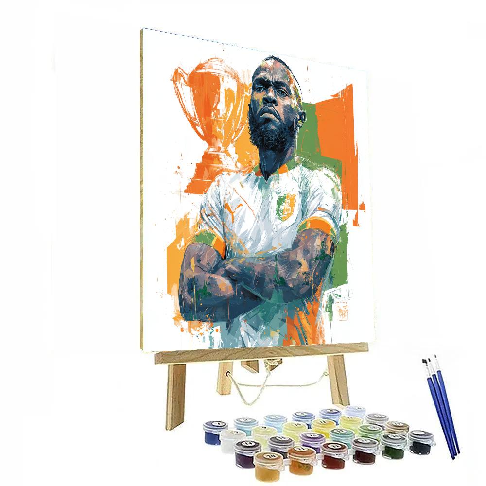 Drogba Fifa 2026 Power Paint by numbers kits