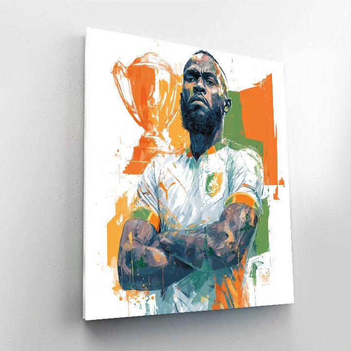 Drogba Fifa 2026 Power Paint by numbers kits