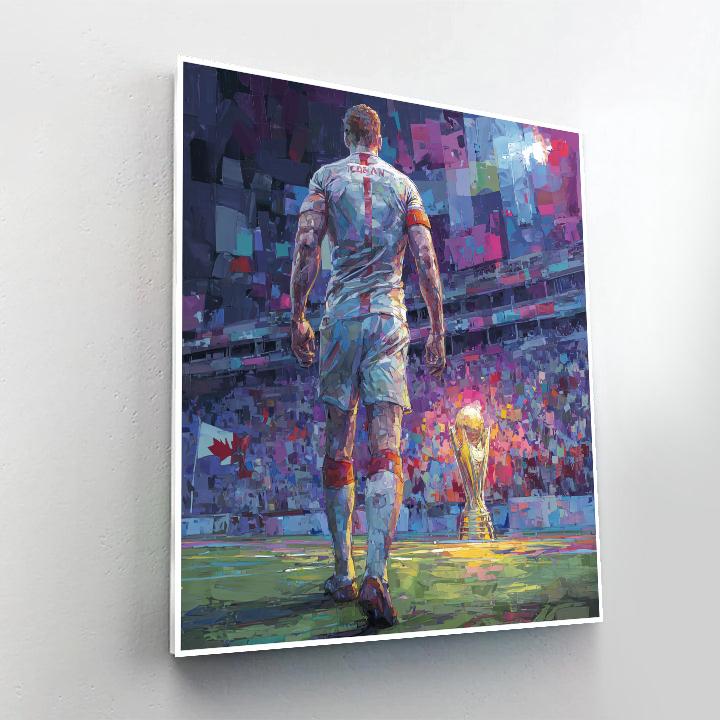 Fifa 2026 Jonathan David Lights DIY paint by numbers