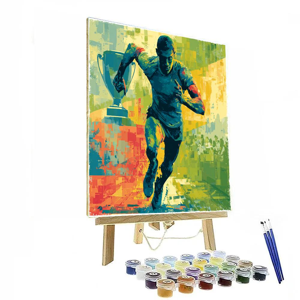 Uzbekistan Fifa 2026 Dawn painting number kit