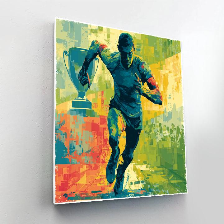 Uzbekistan Fifa 2026 Dawn painting number kit