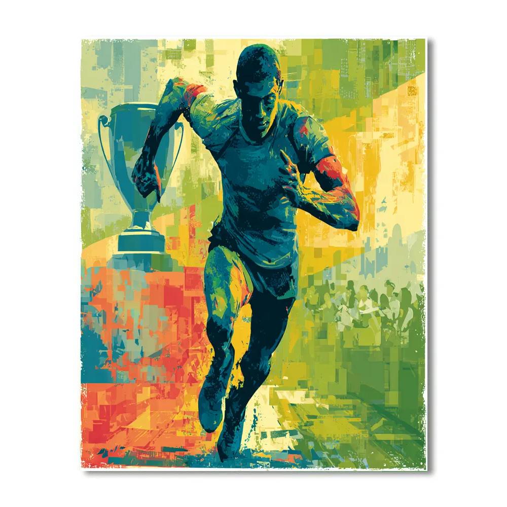 Uzbekistan Fifa 2026 Dawn painting number kit