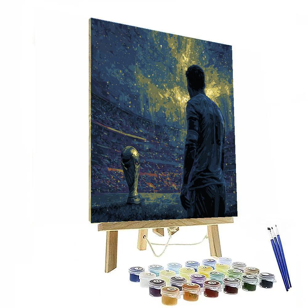 Egypt Fifa 2026 Night Paint by numbers kits