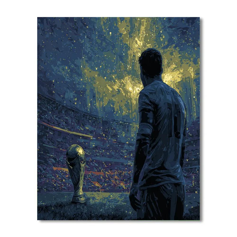 Egypt Fifa 2026 Night Paint by numbers kits