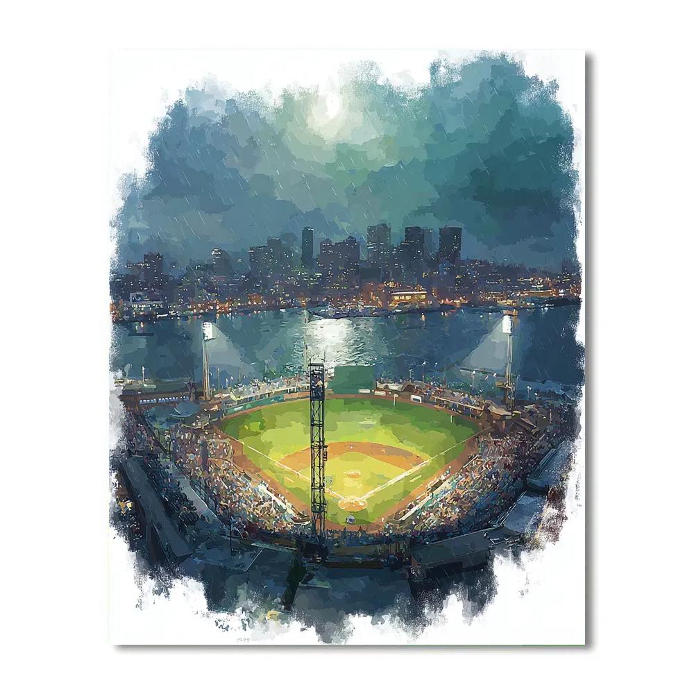 Seattle Fifa 2026 Rainlight painting number kit