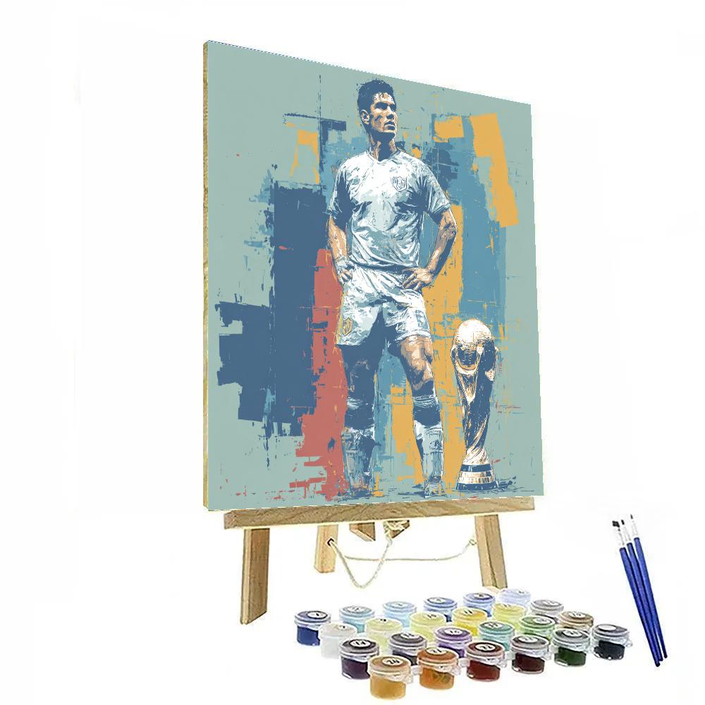 Fifa 2026 Haaland Ice Painting by numbers kit