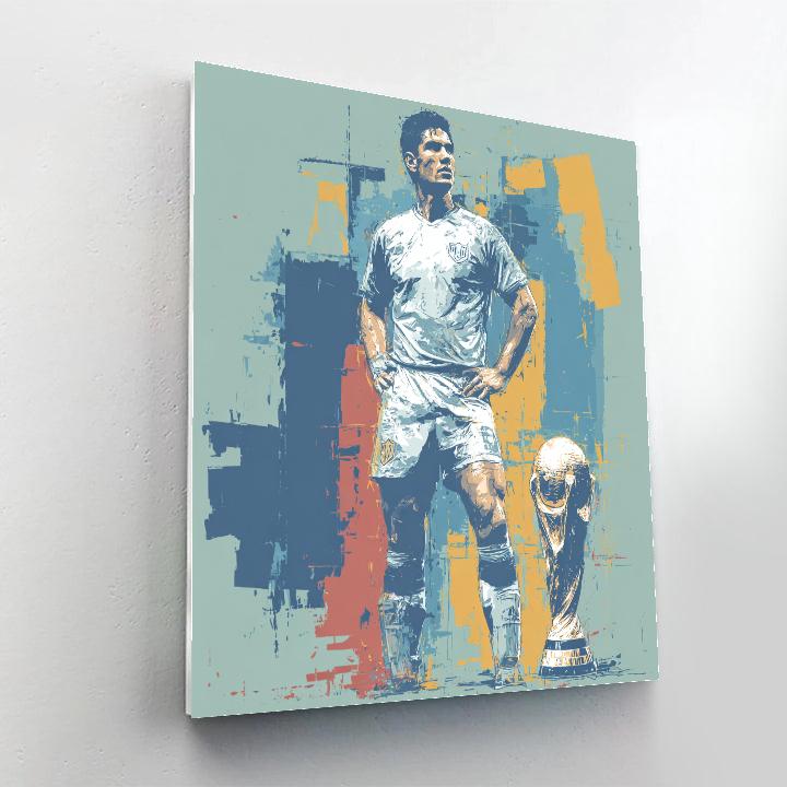 Fifa 2026 Haaland Ice Painting by numbers kit