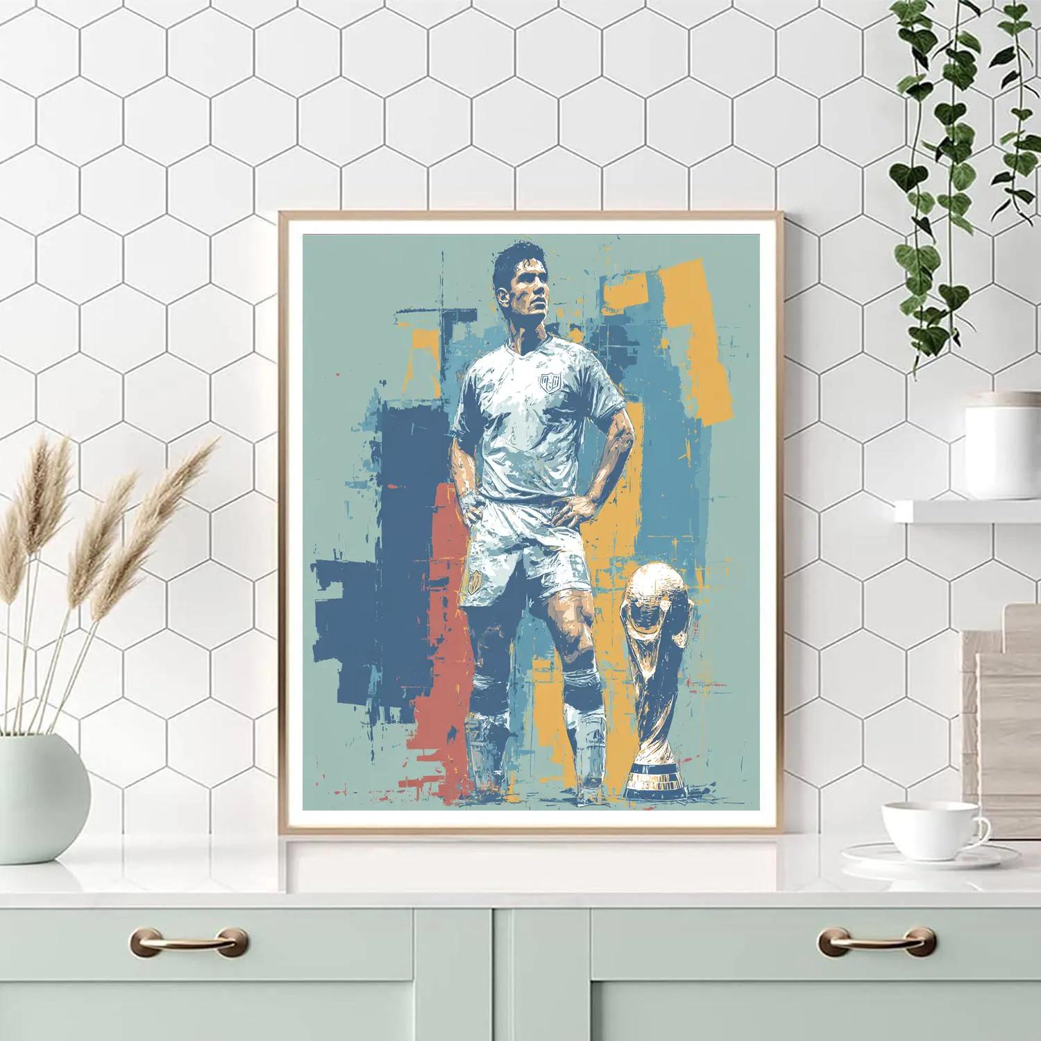 Fifa 2026 Haaland Ice Painting by numbers kit