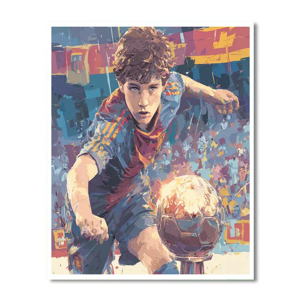Yamal Fifa 2026 Rise Number painting
