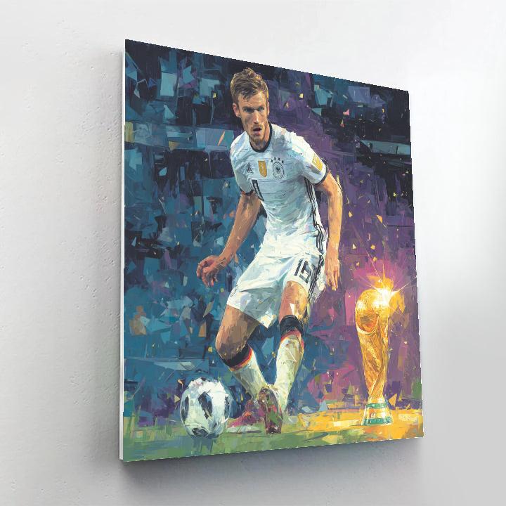 Fifa 2026 Musiala Spark paint by number