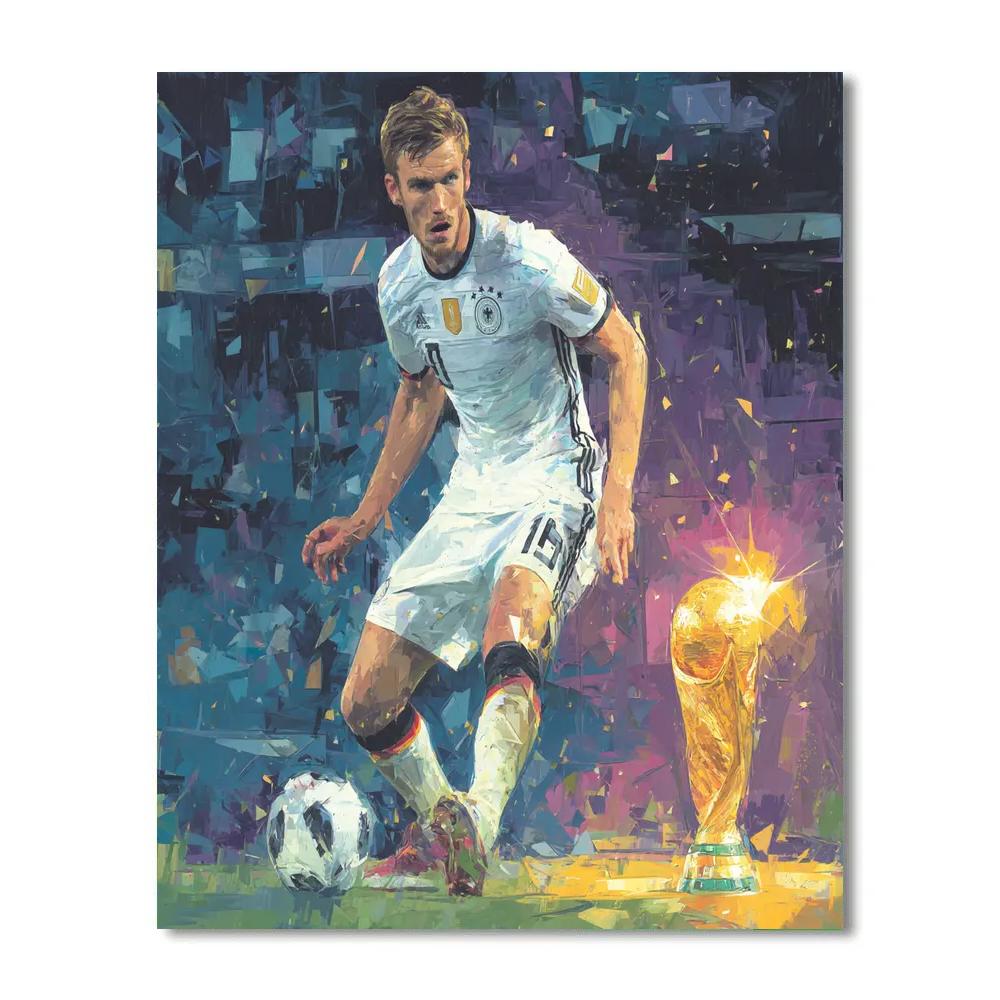 Fifa 2026 Musiala Spark paint by number