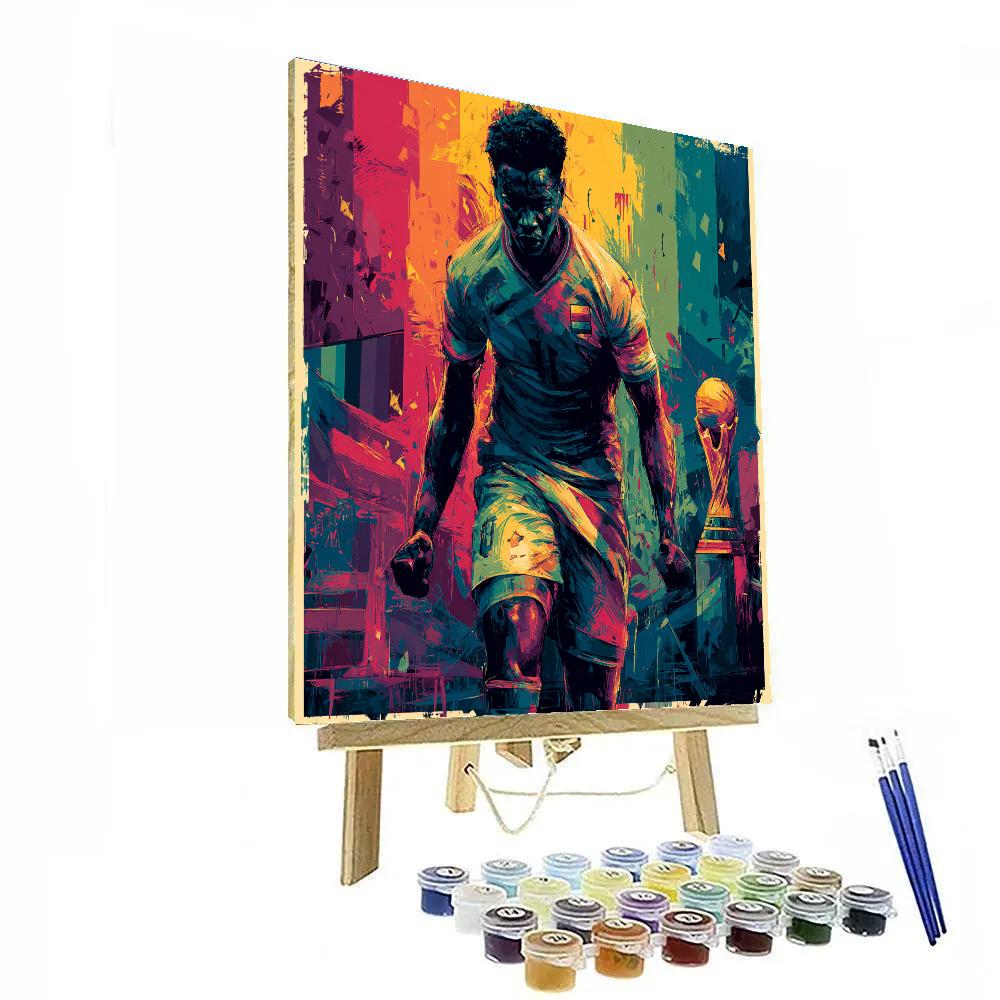 Kudus Fifa 2026 Pulse painting number kit
