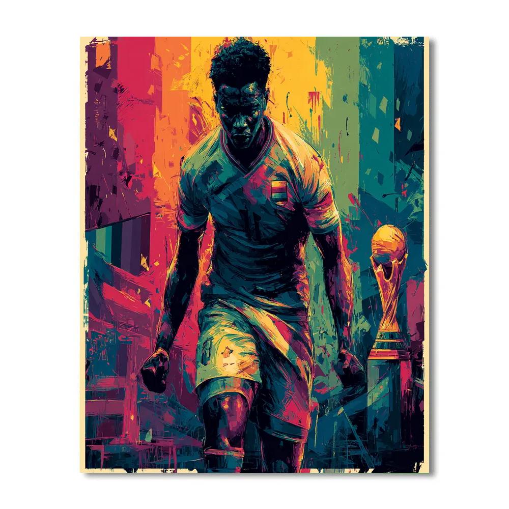 Kudus Fifa 2026 Pulse painting number kit