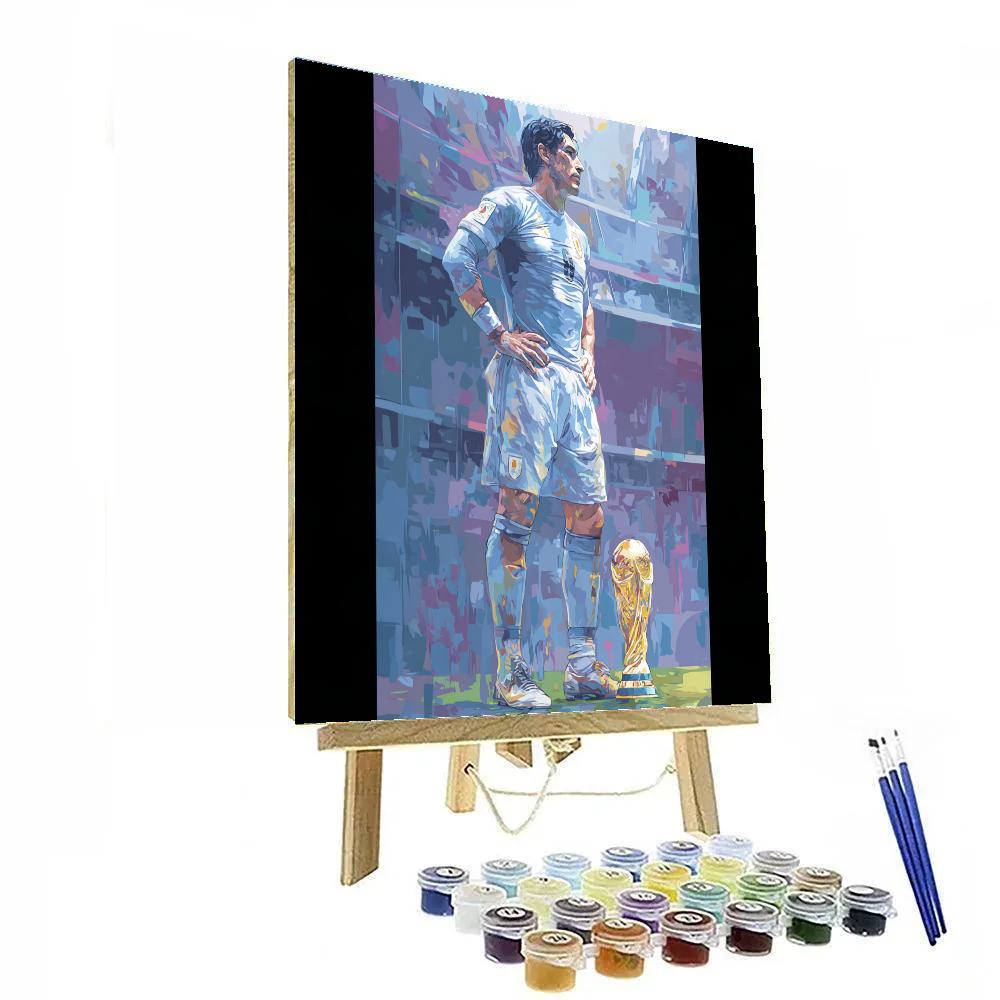 Fifa 2026 Valverde Flame paint by number