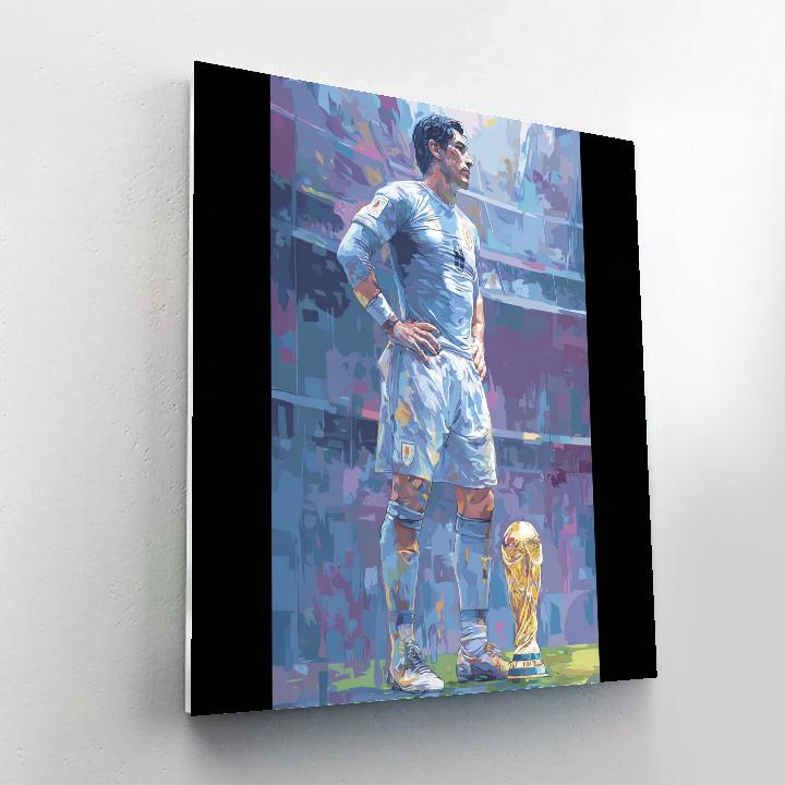 Fifa 2026 Valverde Flame paint by number