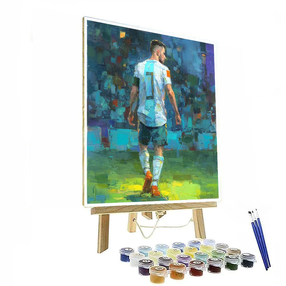 Uzbekistan Fifa 2026 Dawn paint by numbers