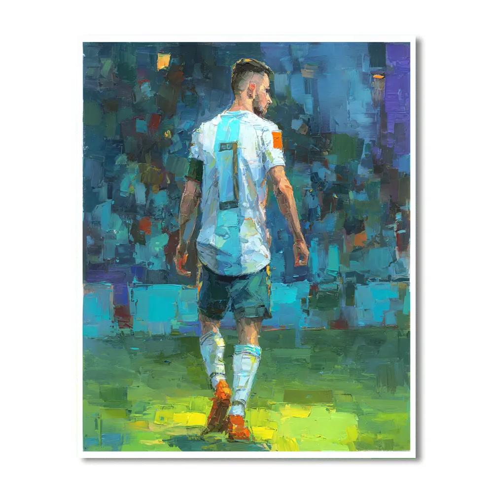 Uzbekistan Fifa 2026 Dawn paint by numbers