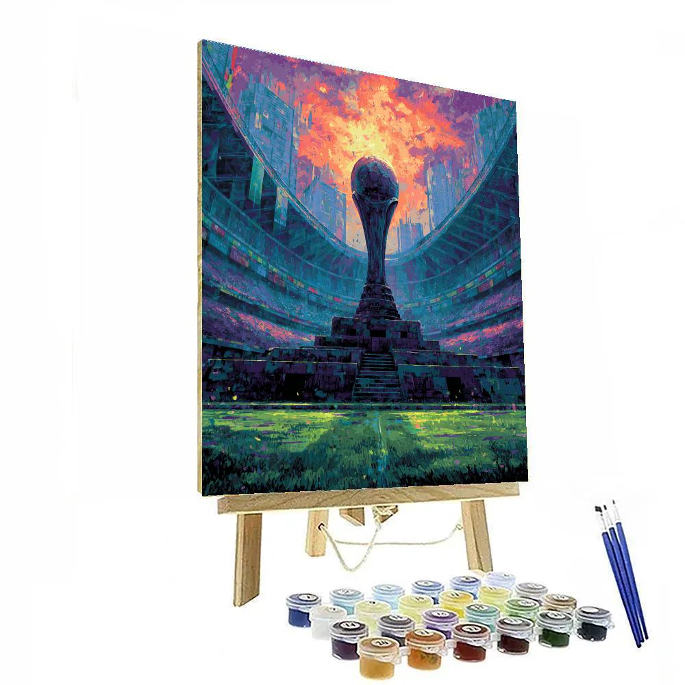Mexico City Fifa 2026 Opener painting number kit