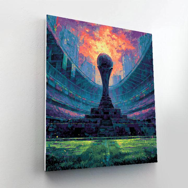 Mexico City Fifa 2026 Opener painting number kit