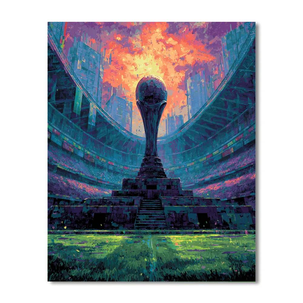 Mexico City Fifa 2026 Opener painting number kit