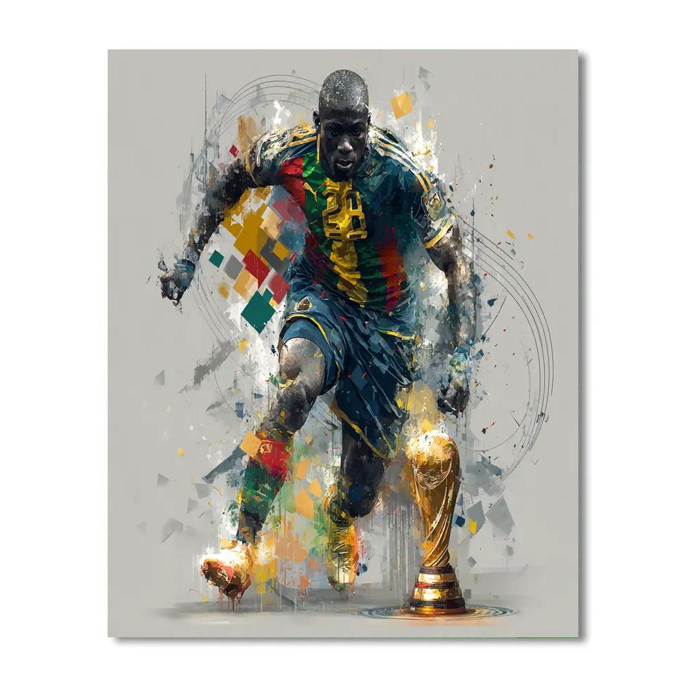 Kudus Fifa 2026 Pulse Number painting
