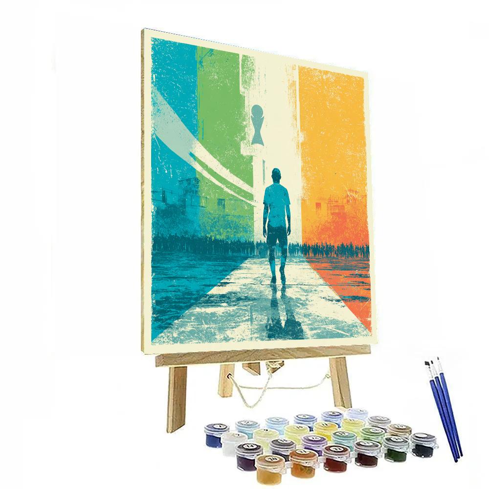 Uzbekistan Fifa 2026 Dawn Numbered painting kits