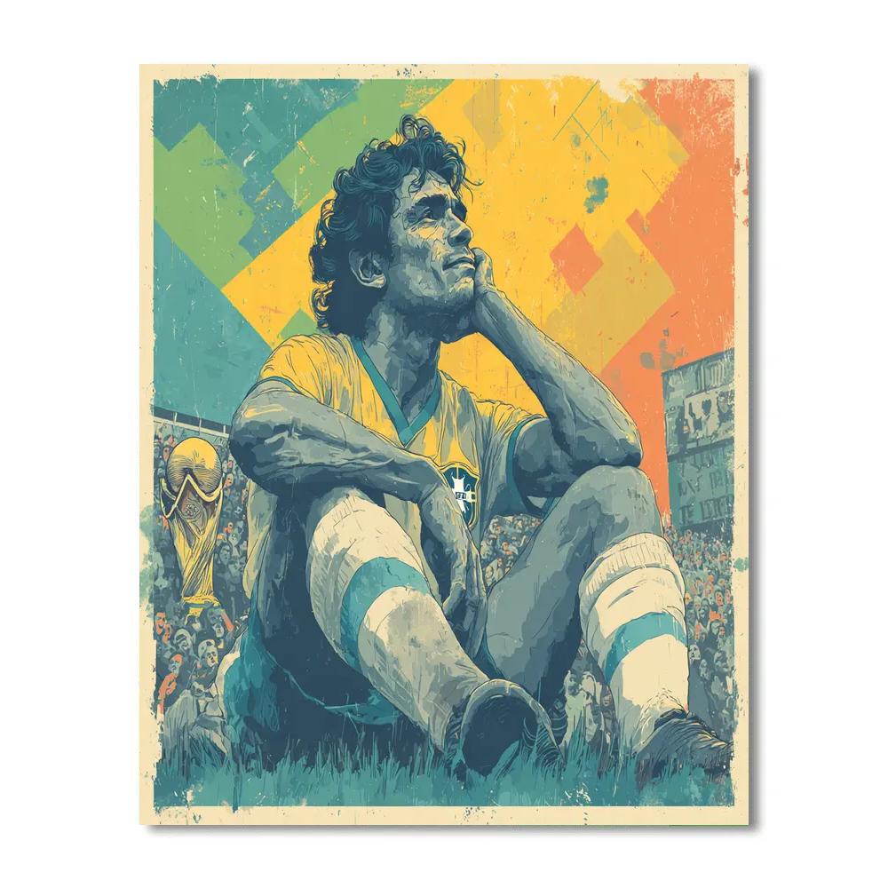Ronaldinho Fifa 2026 Joy DIY paint by numbers