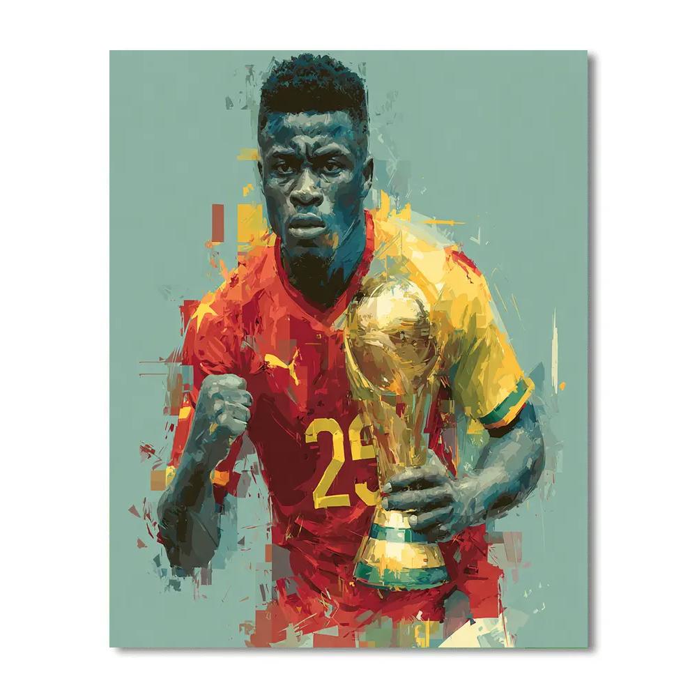 Kudus Fifa 2026 Pulse DIY paint by numbers