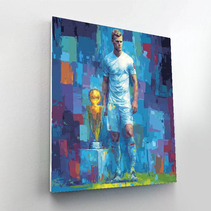 Haaland Fifa 2026 Ice Painting by numbers kit