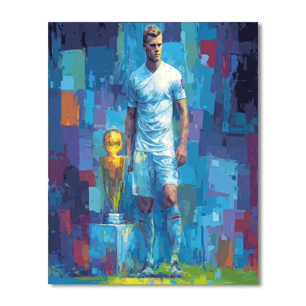 Haaland Fifa 2026 Ice Painting by numbers kit