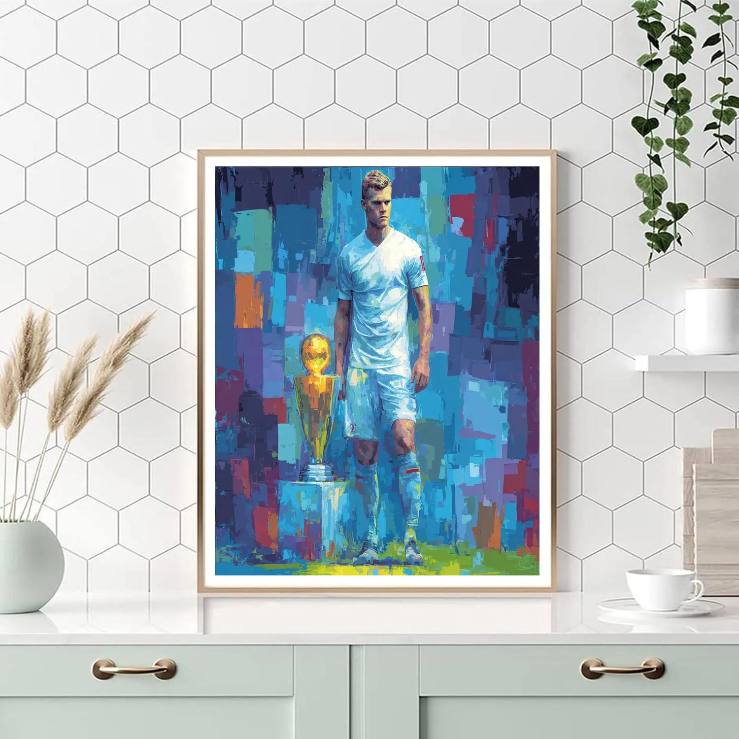 Haaland Fifa 2026 Ice Painting by numbers kit
