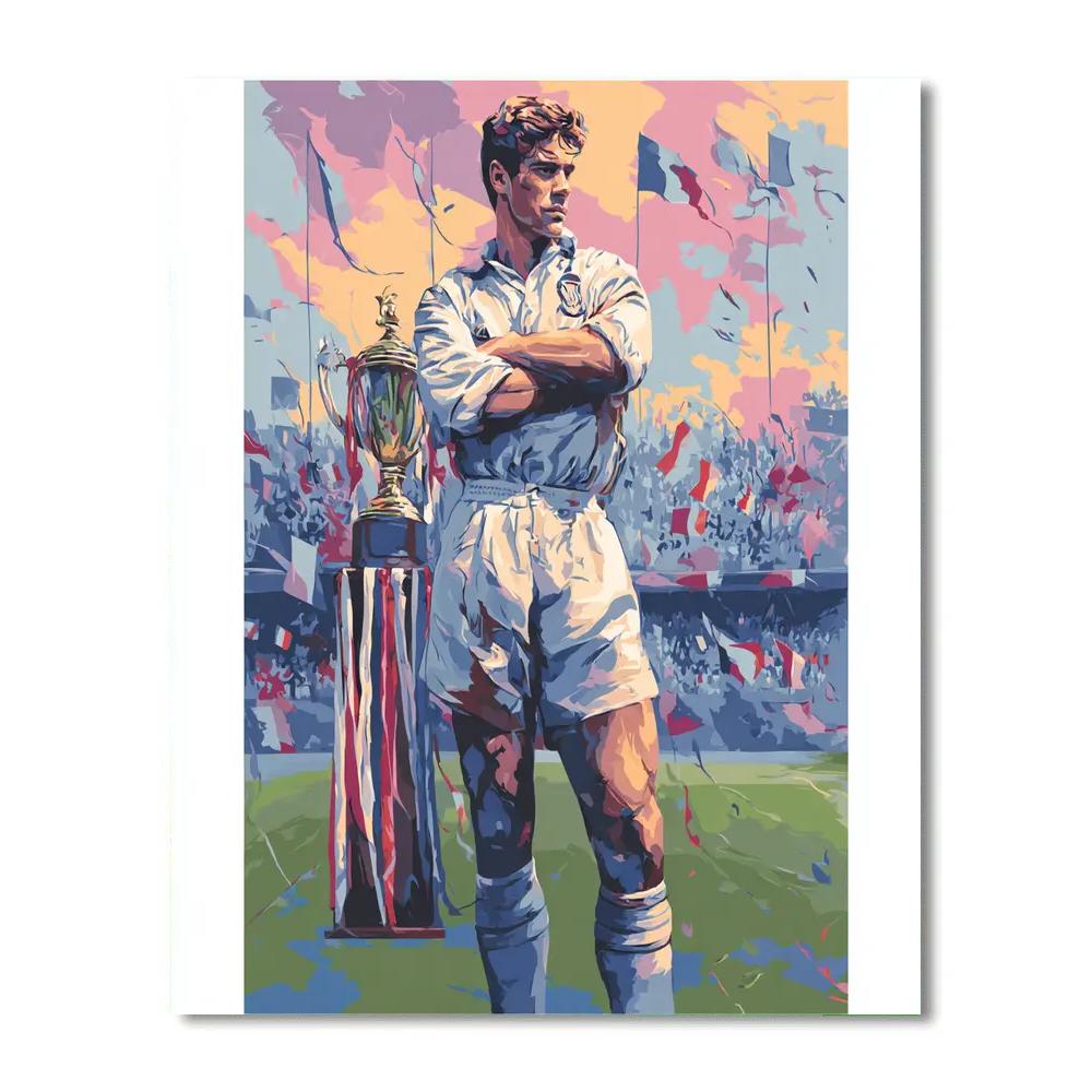Zidane Fifa 2026 Legacy Paint by numbers art