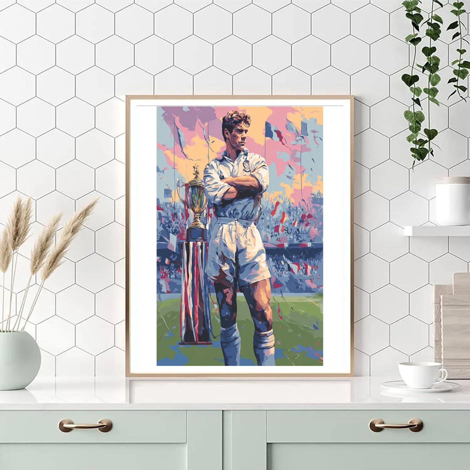 Zidane Fifa 2026 Legacy Paint by numbers art