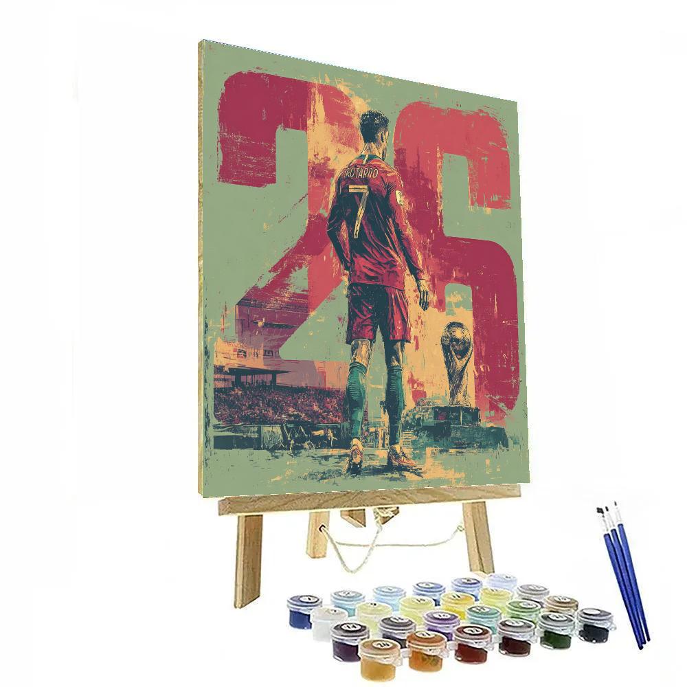 Portugal Fifa 2026 Crestlight Painting by numbers kit