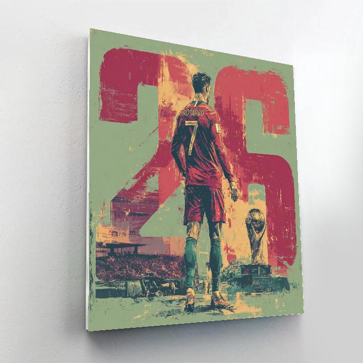 Portugal Fifa 2026 Crestlight Painting by numbers kit