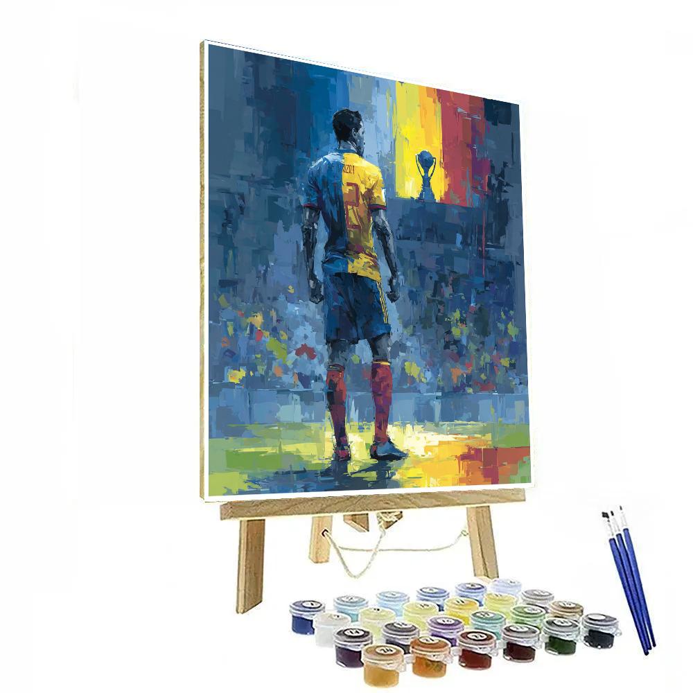 Ecuador Fifa 2026 Sunline paint by color