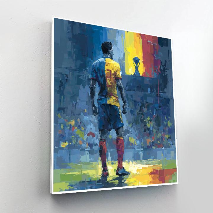 Ecuador Fifa 2026 Sunline paint by color