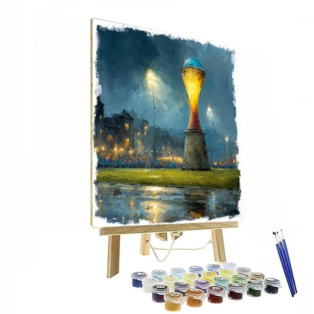 Seattle Fifa 2026 Rainlight paint by numbers