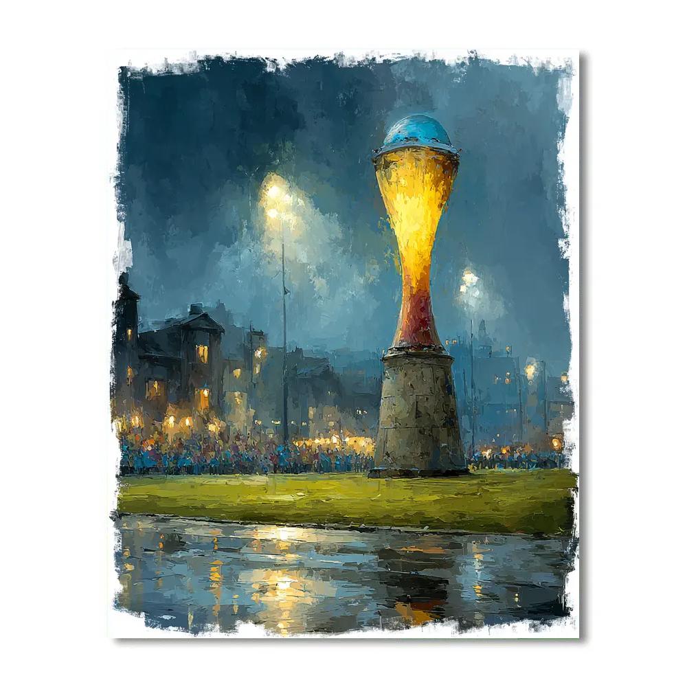 Seattle Fifa 2026 Rainlight paint by numbers