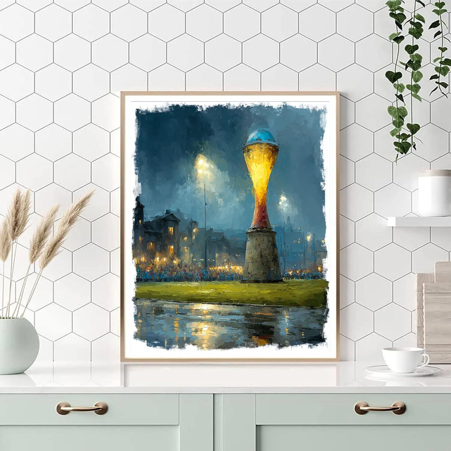 Seattle Fifa 2026 Rainlight paint by numbers