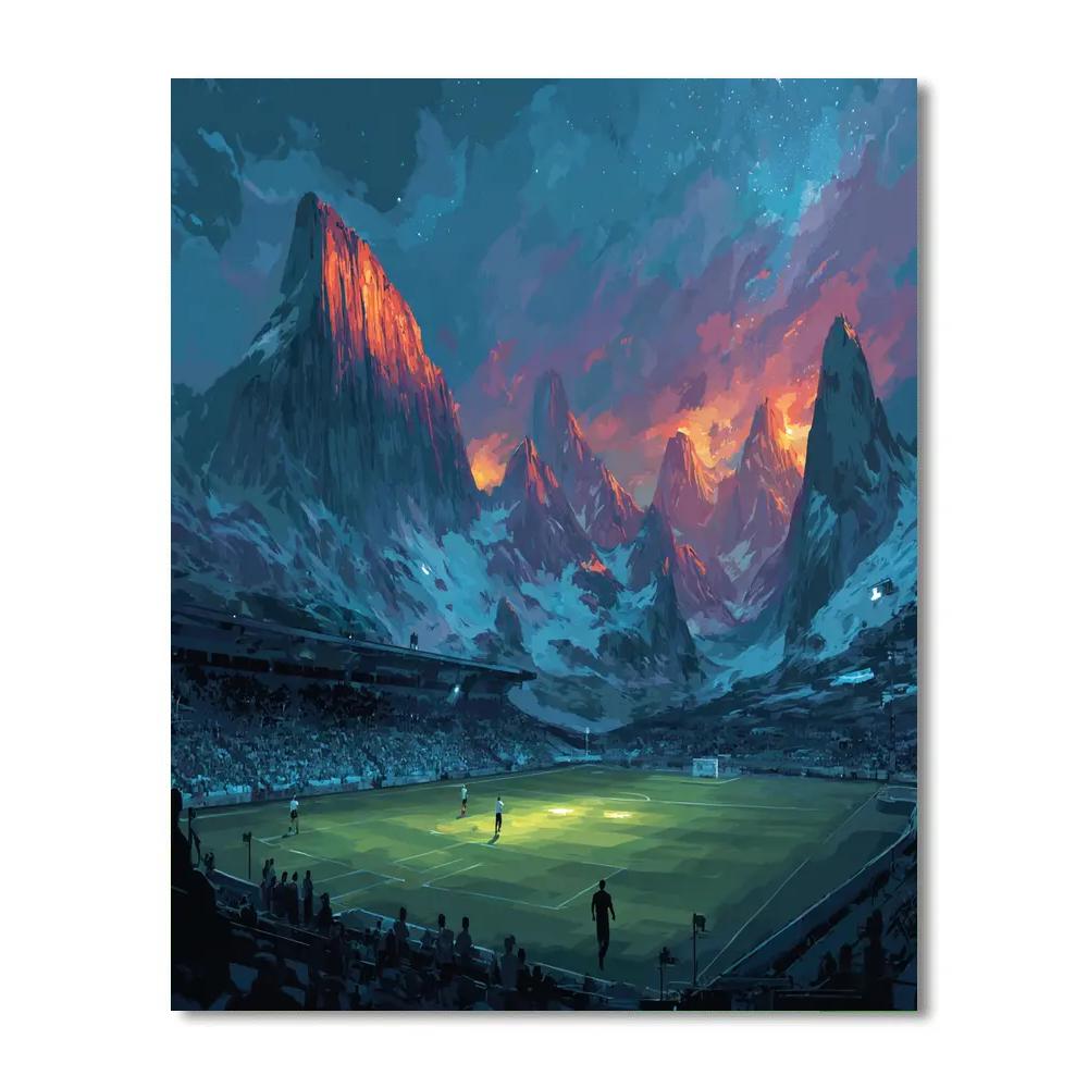Fifa 2026 Canada Vs Switzerland Paint by numbers art