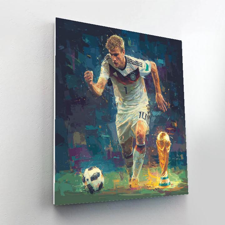 Fifa 2026 Musiala Spark DIY paint by numbers