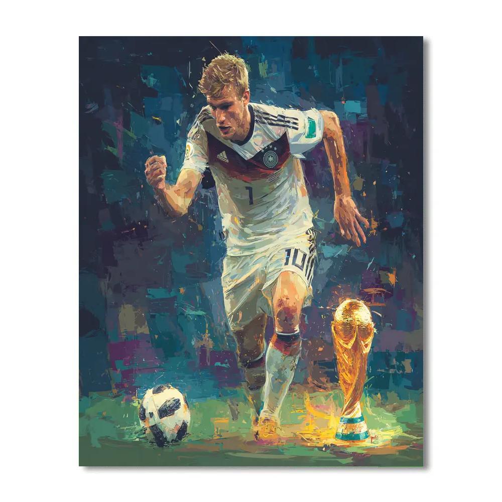 Fifa 2026 Musiala Spark DIY paint by numbers