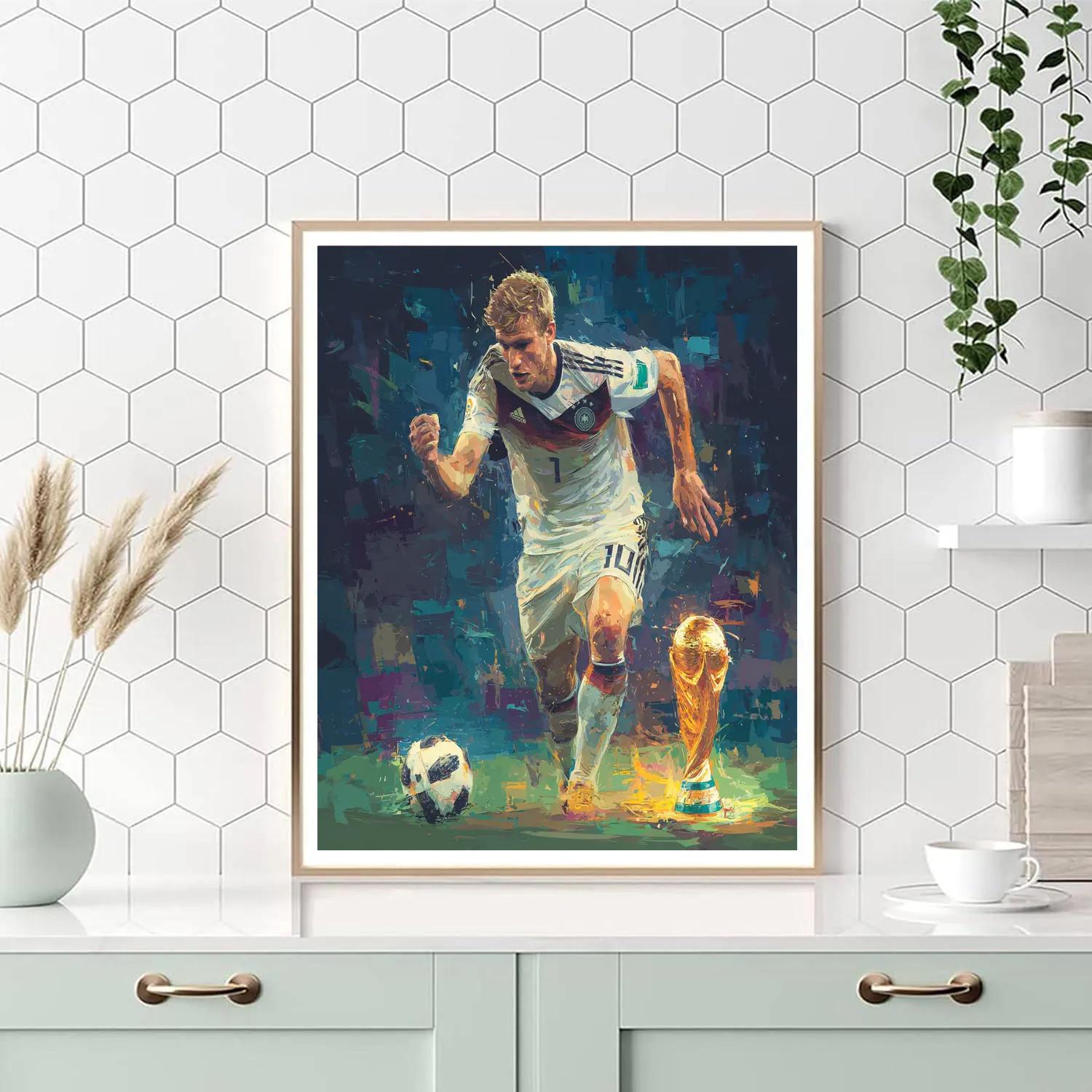 Fifa 2026 Musiala Spark DIY paint by numbers