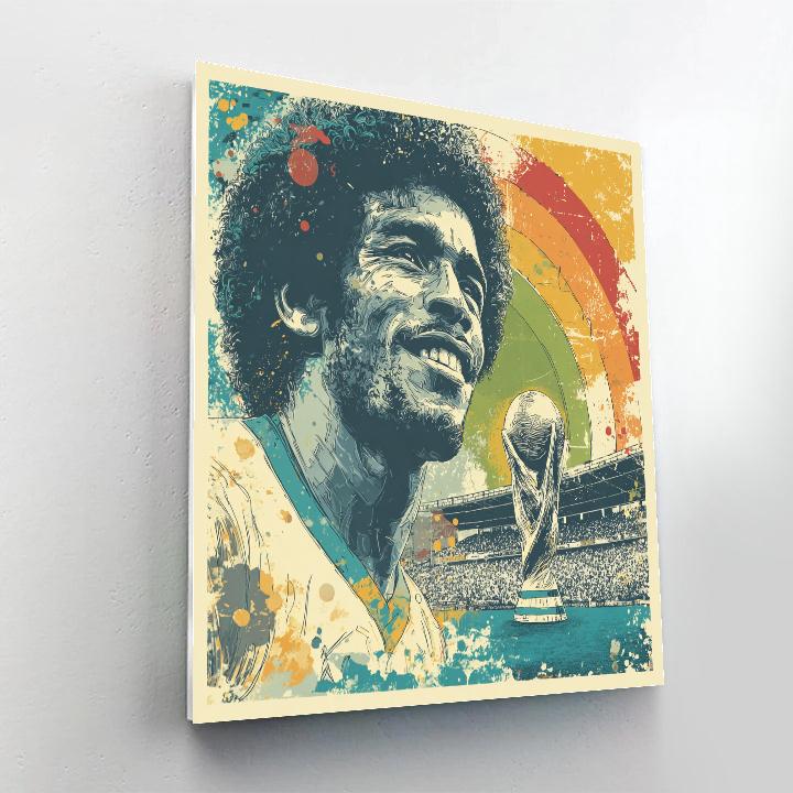 Ronaldinho Fifa 2026 Joy Numbered painting kits