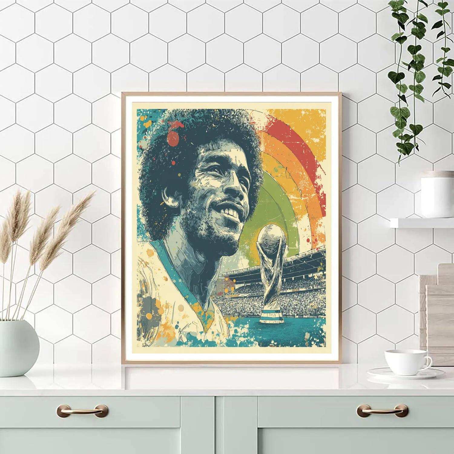 Ronaldinho Fifa 2026 Joy Numbered painting kits