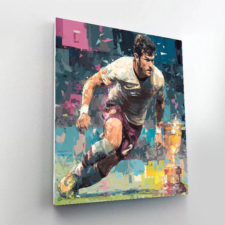 Salah Fifa 2026 Lights Number painting