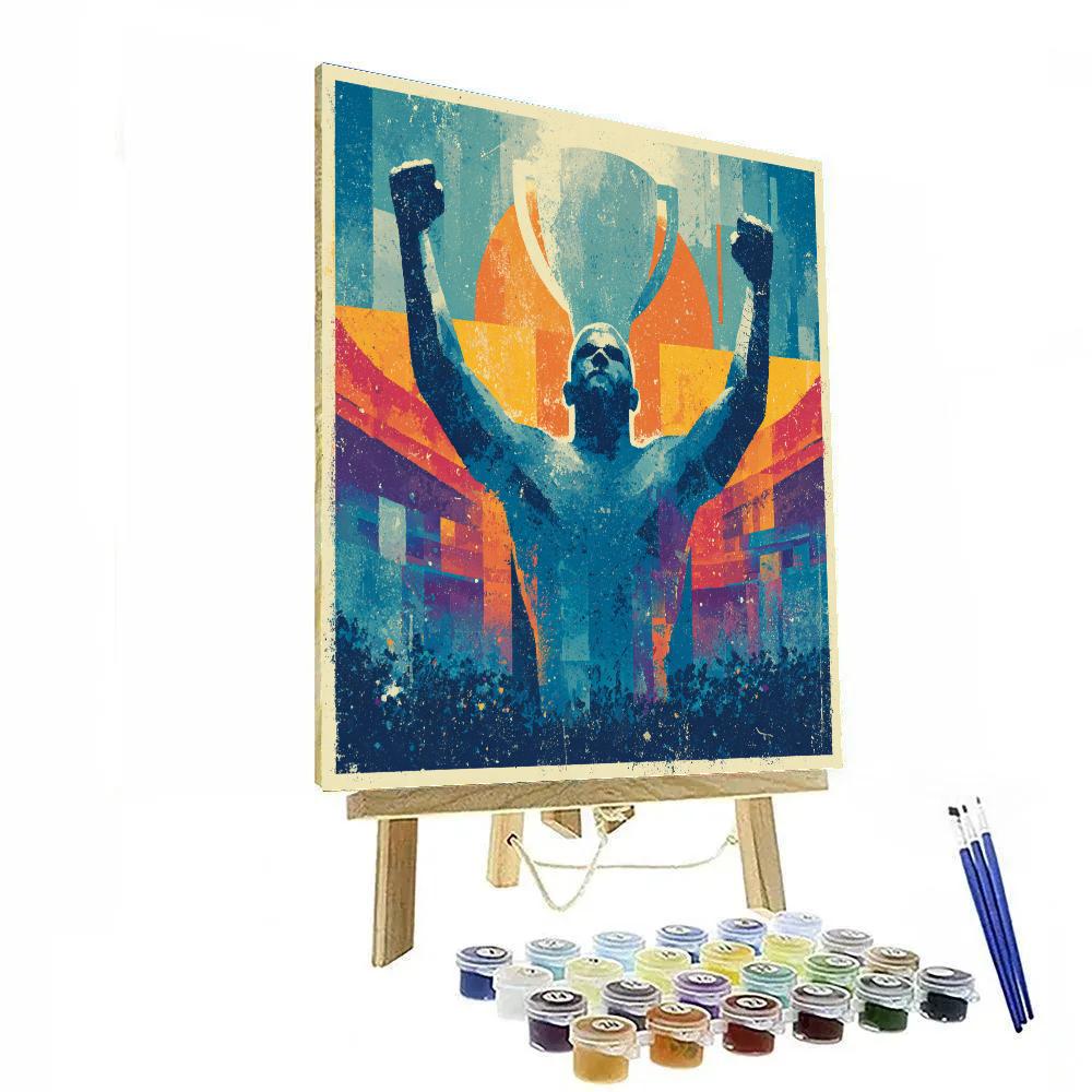 Haiti Fifa 2026 Spirit Paint by numbers art
