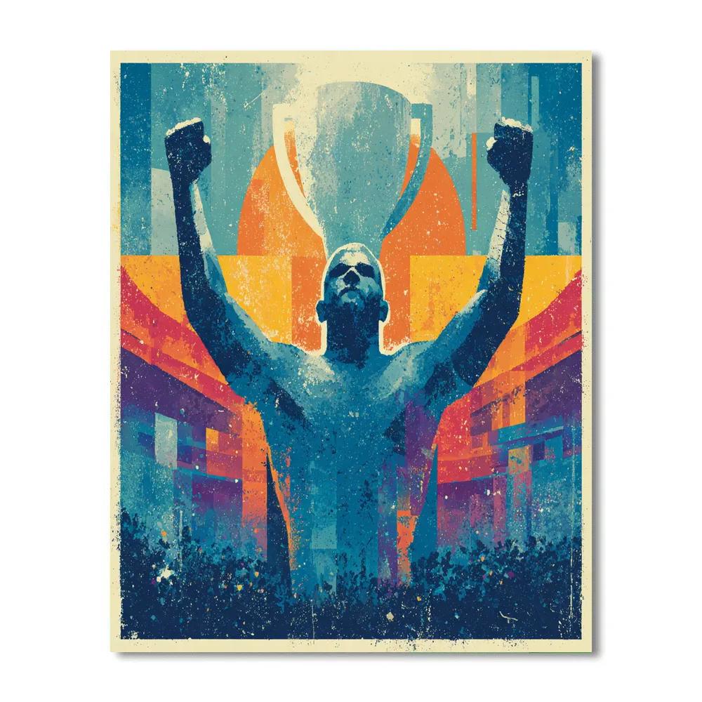 Haiti Fifa 2026 Spirit Paint by numbers art